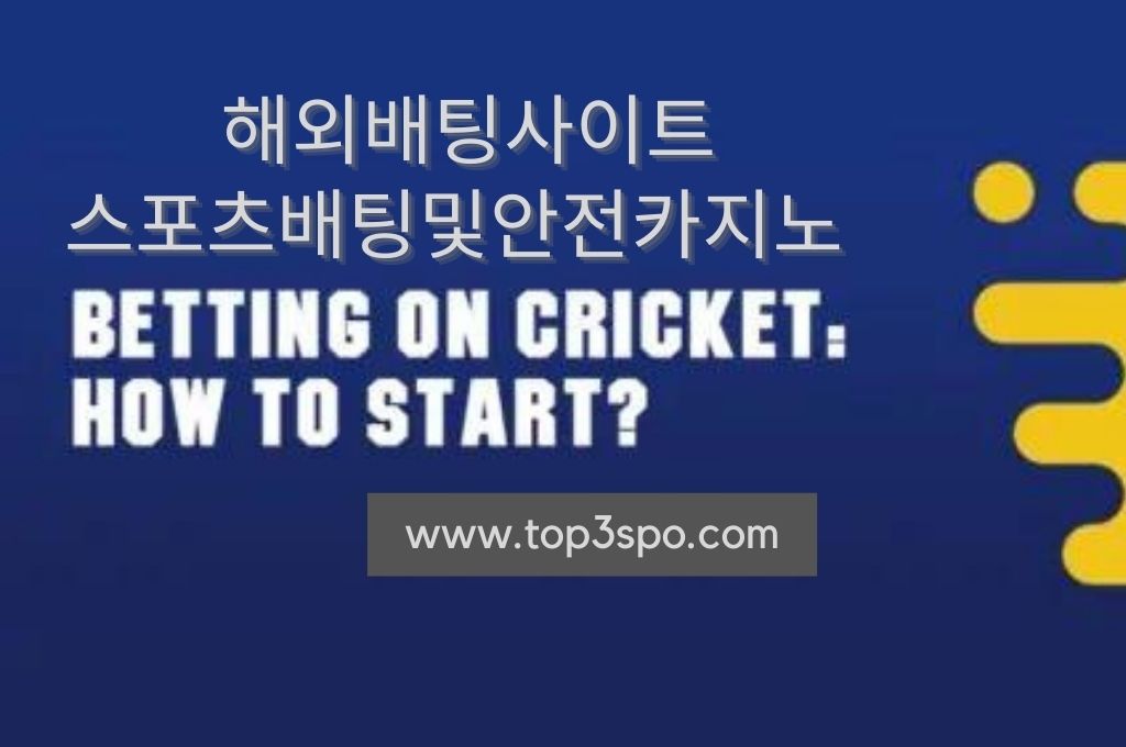 Betting on cricket: How to start?